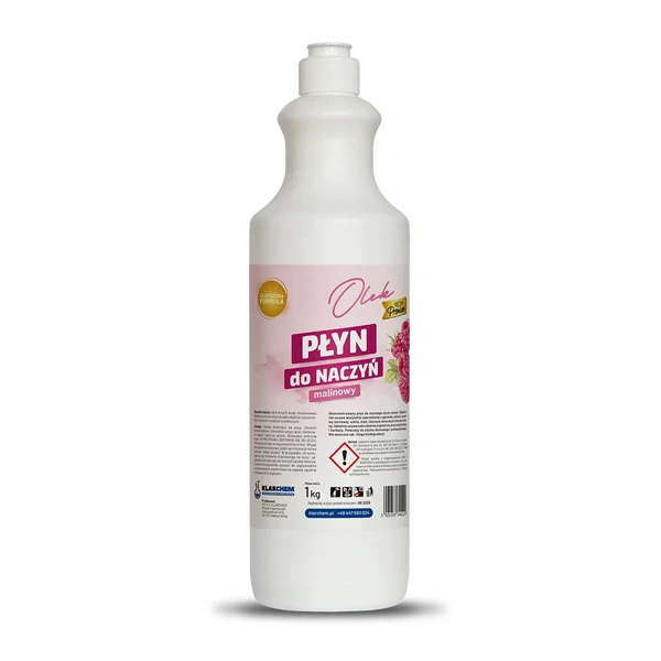 Płyn do mycia naczyń Klarchem Olek Premium Malinowy 1 l
