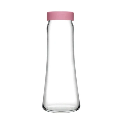 43234 KARAFKA DO WODY 1000ML RÓŻOWA 64692