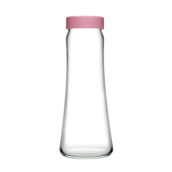 43234 KARAFKA DO WODY 1000ML RÓŻOWA 64692