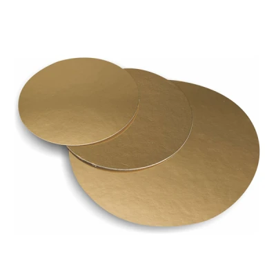 Tacka złota okrągła 20 cm