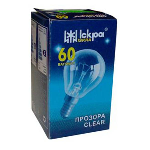 Żarówka kulka E14 230-60 Clear RMAX