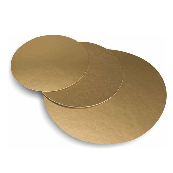 Tacka złota okrągła 28 cm