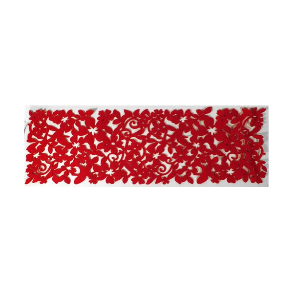 DAJAR-BIEŻNIK AŻUR *RED 20789* 100X30