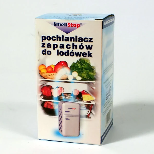 POCHŁANIACZ ZAPACHÓW DO LODÓWKI WKŁAD ANTYBAKTERYJNY USUWA ZAPACHY
