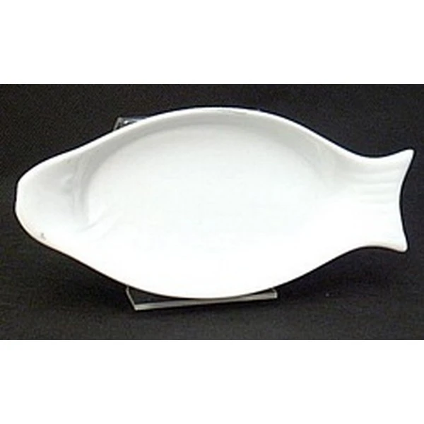 VITRO-TALERZ RYBA PORCEL. 21CM