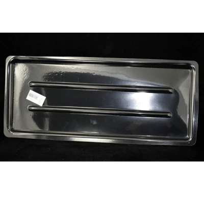 Tacka pod suszarkę bezbarwna 60 cm szeroka 55,5 × 24 cm