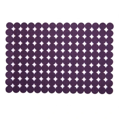Mata filcowa 45 × 30 cm fiolet Pretty