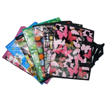 Torba na zamek KAN 40 × 30 cm mix kolor
