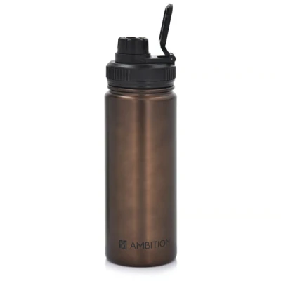 Bidon termiczny Ambition 550 ml brązowy
