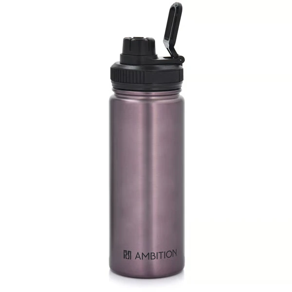 Bidon termiczny 550 ml ciemny róż