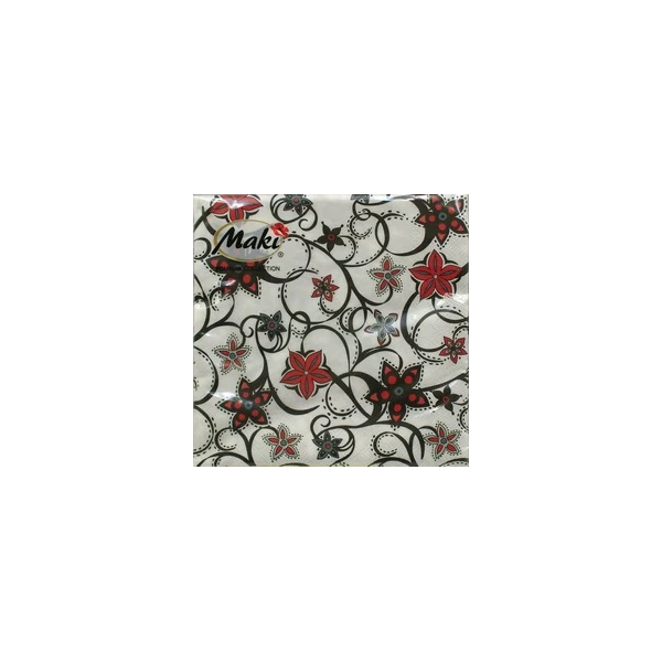Serwetki papierowe Maki 33 × 33 cm 3-warstwowe