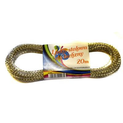 Linka stalowa do bielizny UN SZ-BZW 20 20 m