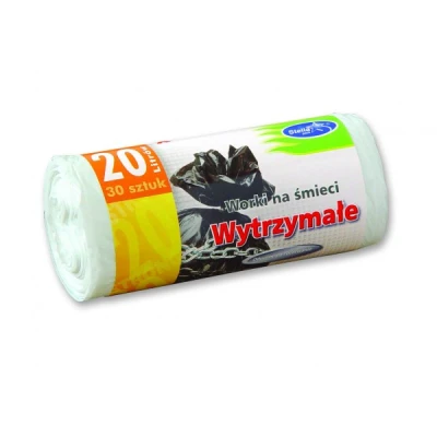 Worki na śmieci Stella 20 l HDLD białe