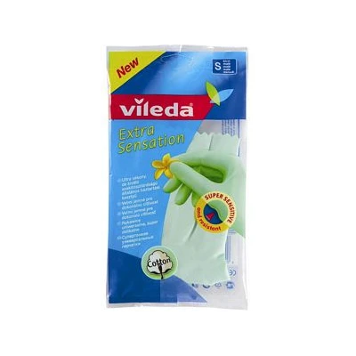 Rękawice gumowe Vileda Extra Sensation L