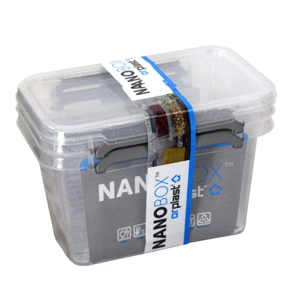 Zestaw pojemników Orplast Nano Box 0,65 l