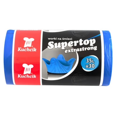 Worki na śmieci Kuchcik Supertop Extra Strong 35 l