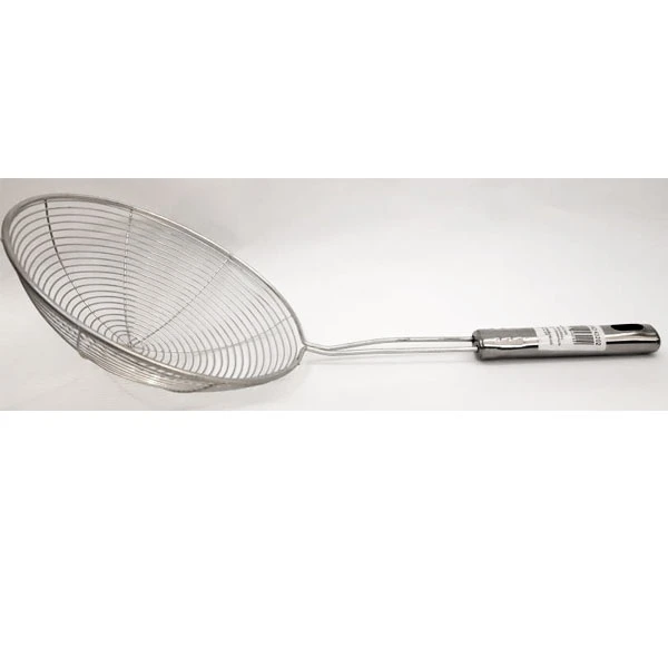 Łyżka cedzakowa metalowa 18 cm