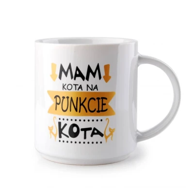 Kubek 300 ml Mam Kota na Punkcie Kota