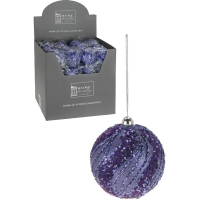 Bombki NL-2 8 cm purpura
