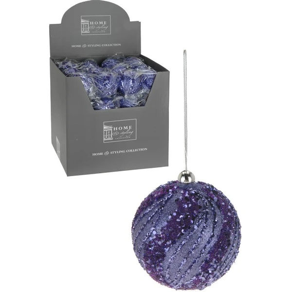 Bombki NL-2 8 cm purpura