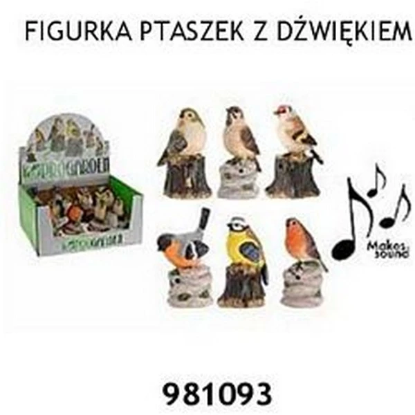 Figurka ptaszek z dźwiękiem NL