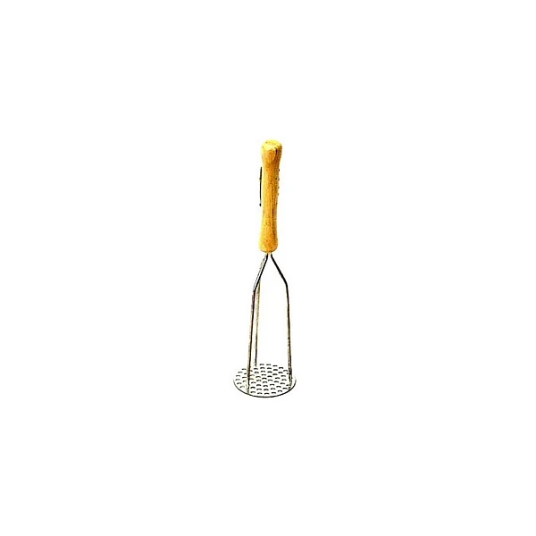 TŁUCZEK DO ZIEMNIAKÓW UBIJAK RĘCZNY NIERDZEWNY Z TRZONKIEM 38cm