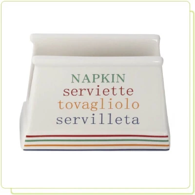 Serwetnik ceramiczny Maestro For You 14,5 x 9 x 4,5 cm