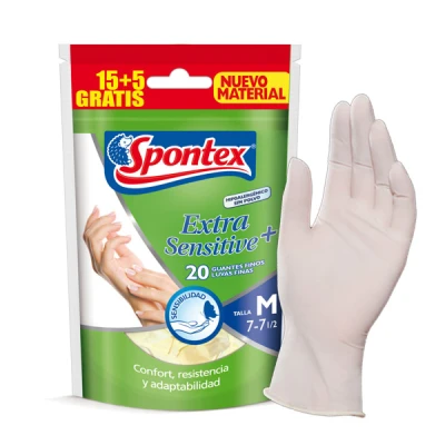 Rękawice ochronne SPON 15+5 Extra Sensitive M