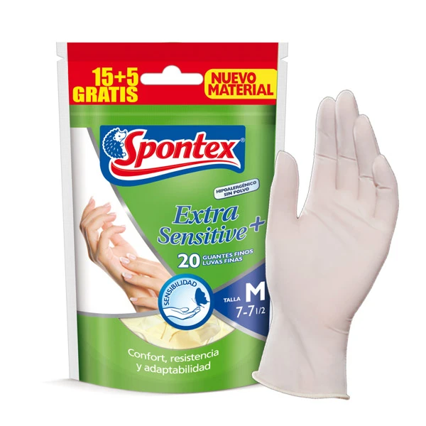 Rękawice ochronne SPON 15+5 Extra Sensitive M