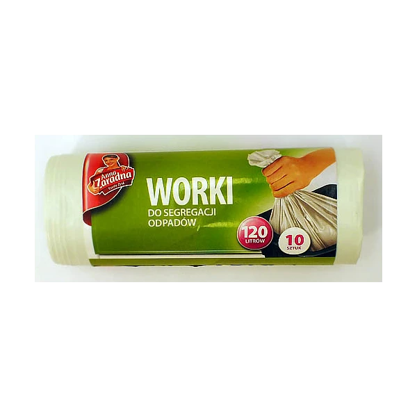 Worki do segregacji odpadów Stella 120 l białe