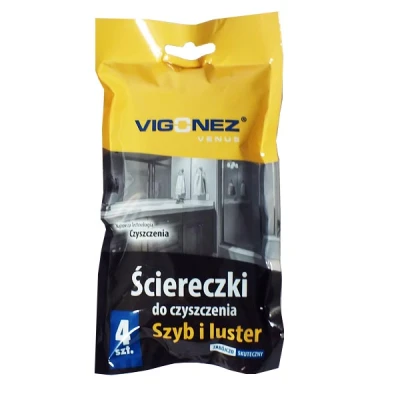 Ściereczki do czyszczenia szyb i luster Vigonez