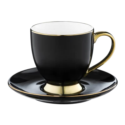 Filiżanka porcelanowa Ambition Royal czarna 220 ml