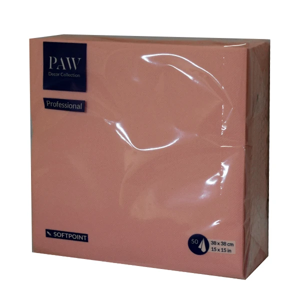 Serwetki papierowe PAW Softpoint Unicolor 38 x 38 cm