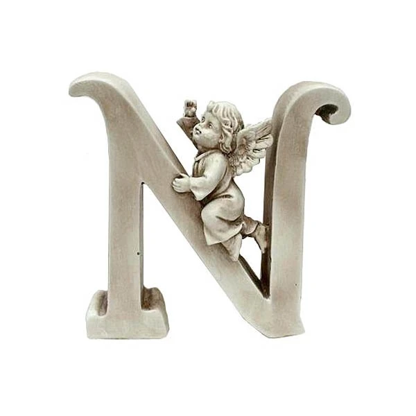 Figurka aniołek Tom 13 cm litera N