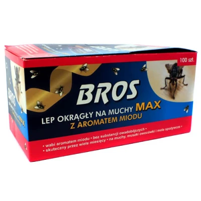 Lep na muchy BROS okrągły MAX