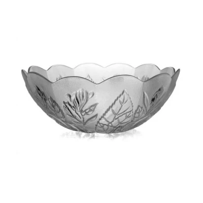 CZ-SALATERKA SZKLANA 17CM *RÓŻA/ROSALIA*M171