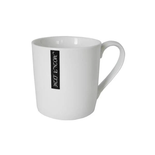 FENIKS-KUBEK 390/320ML *MONA* BIAŁA PORCELANA HK2633