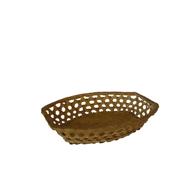 FEN-KOSZYK OWAL BAMBUS *BK-04* 25X18X5 NATURALNY