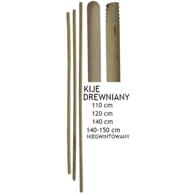 KIJ DREWNIANY 120/130