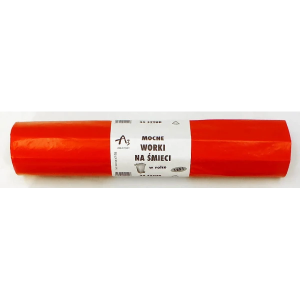 AGLO-WORKI NA ODPADY 120L A'25 CZERWONE SZ7121 1