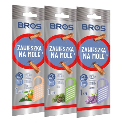 Zawieszka na mole BROS cedrowa 6,45 x 18 x 1 cm