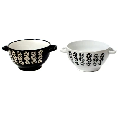 CH-MISKA CERAMICZNA KOLOR Z USZAMI 6327