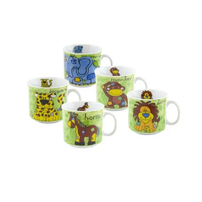 CZ-KUBEK PORCELANA DLA DZIECI *ZOO* 182-A