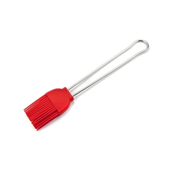 CZ-PĘDZELEK SILIKONOWY 20CM CZERWONY