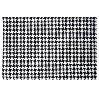 Mata stołowa Dajar pepitka czarno-biała 30 x 45 cm