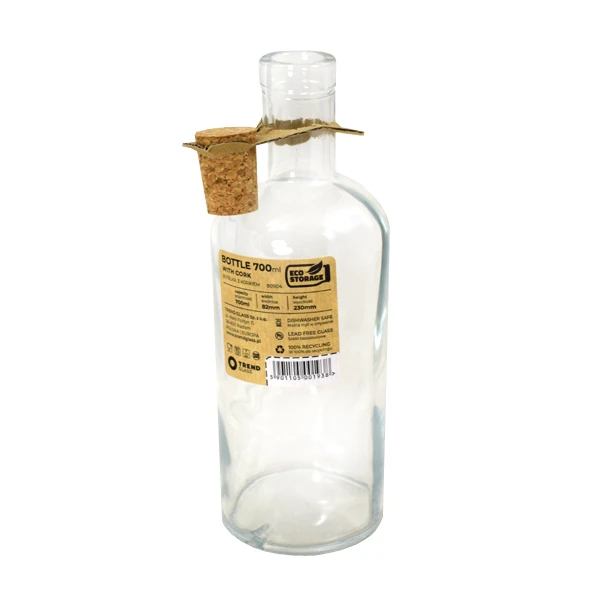 ECO STORAGE BUTELKA Z KORKIEM 700ML 80904