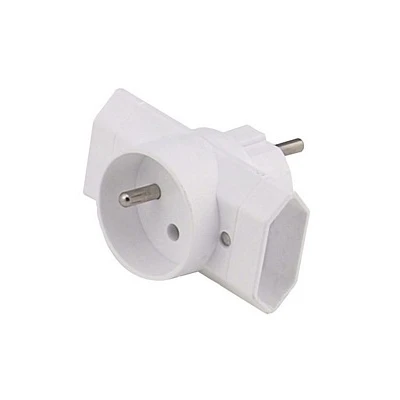 ELGOTECH-ROZGAŁĘŹNIK 1WT Z/U+2WT B/U BIAŁY R-21