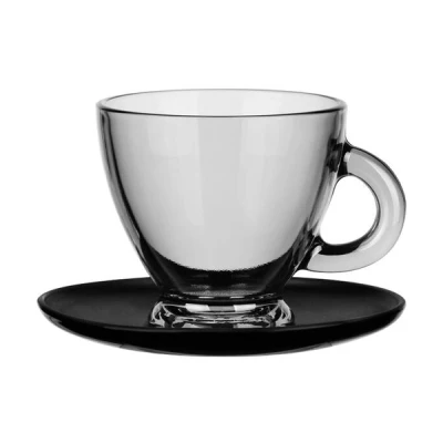 GLA-FILIŻANKA+SPODEK 230ML ROMA MIDNIGHT