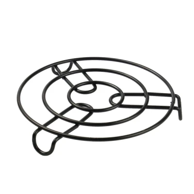 HU-PODSTAWKA POD GARNEK 18CM CZARNA 216