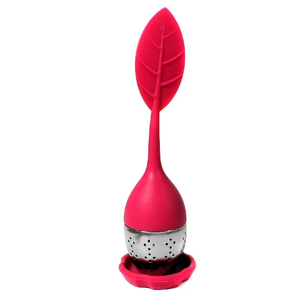 KH-4630 SILIKONOWY ZAPARZACZ DO HERBATY Z UCHWYTEM